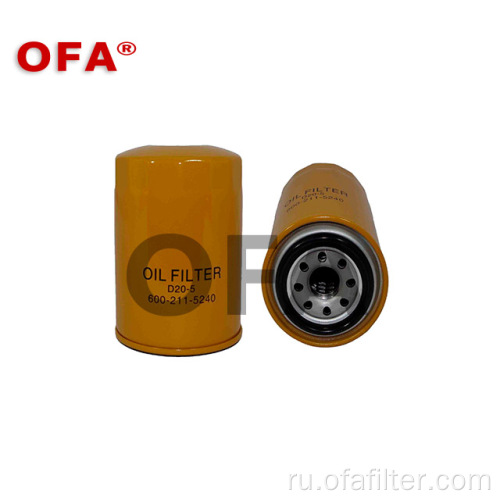 6002115240 600-211-5240 Нефтяной фильтр для Komatsu Ofa Ho-8058